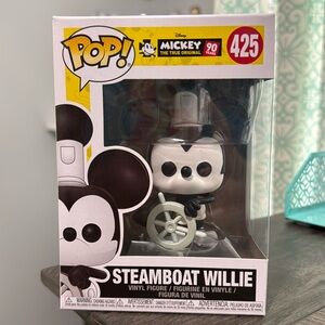 Steamboat Willie 425 Funko Pop figure. New in box
